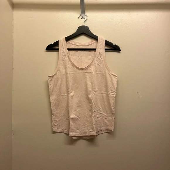 Everlane ReCotton Racerback Tank Top Pink - Picture 9 of 15